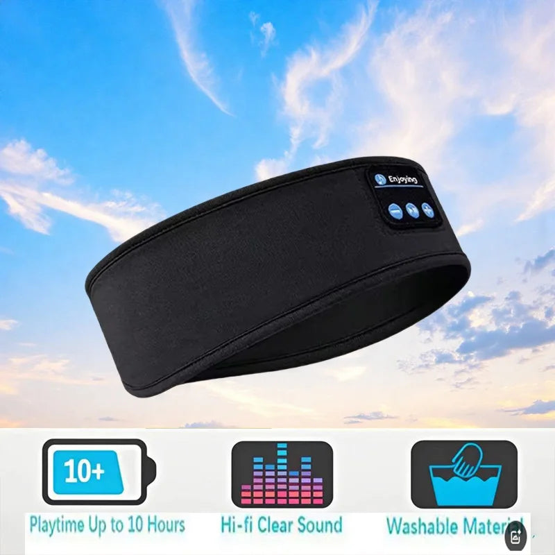 מסכת שינה  מרגיעה עם Bluetooth מבית Lunero