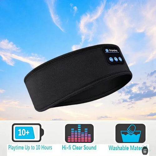 מסכת שינה  מרגיעה עם Bluetooth מבית Lunero