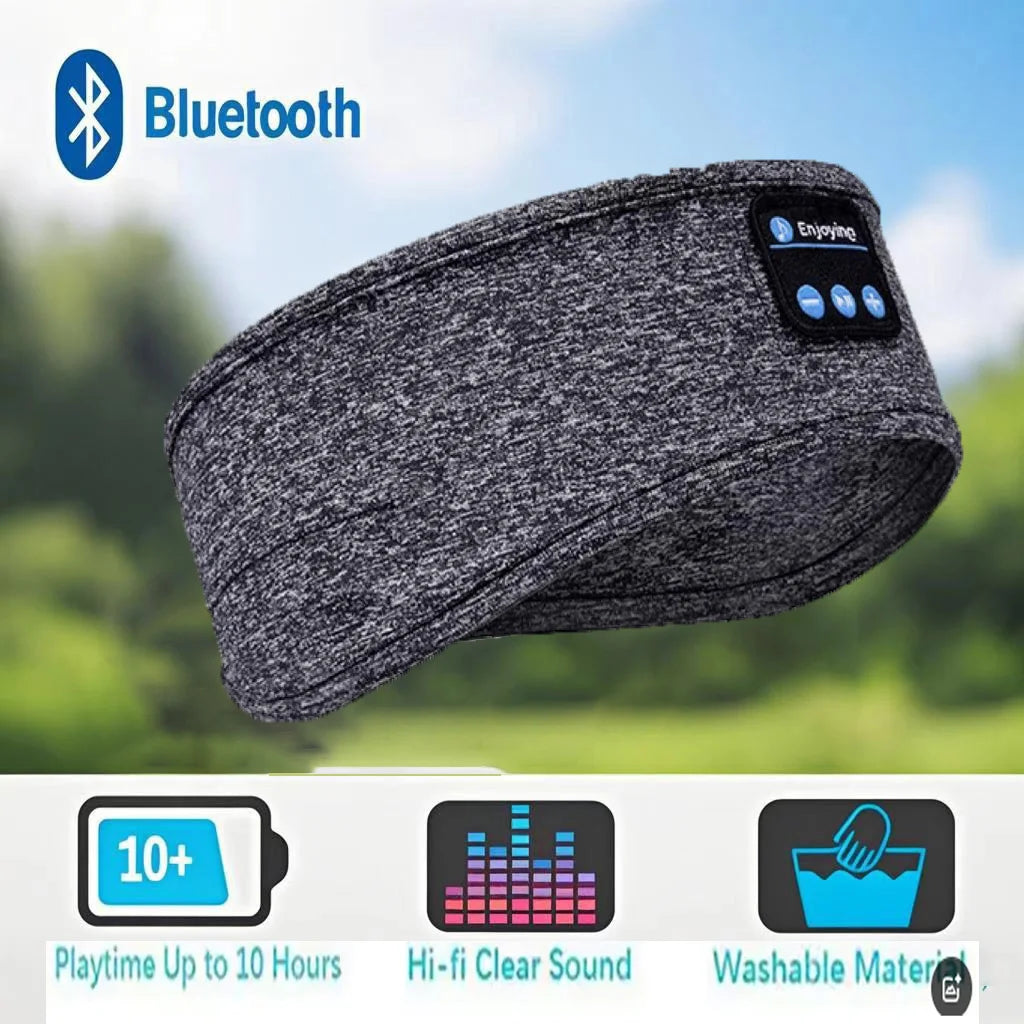 מסכת שינה  מרגיעה עם Bluetooth מבית Lunero